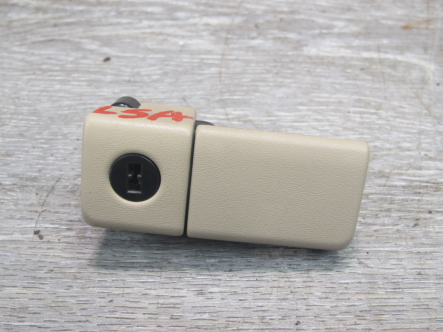 95-00 Lexus UCF20L LS400 Right Lower Glove Box Door Lock Handle Ivory OEM