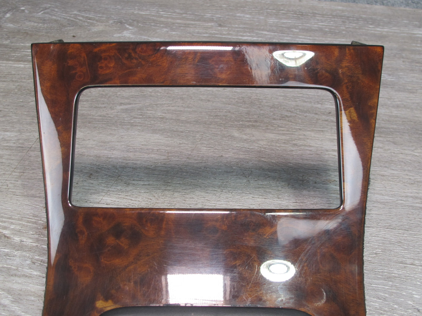 95-97 Lexus UCF20L LS400 Center Console Wood Trim Bezel Cover Panel OEM