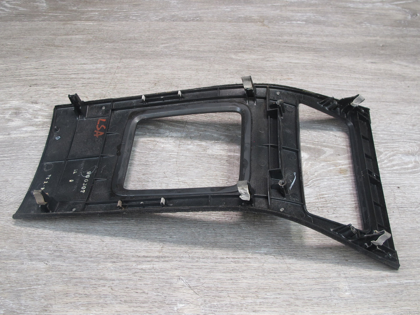 95-97 Lexus UCF20L LS400 Center Console Wood Trim Bezel Cover Panel OEM