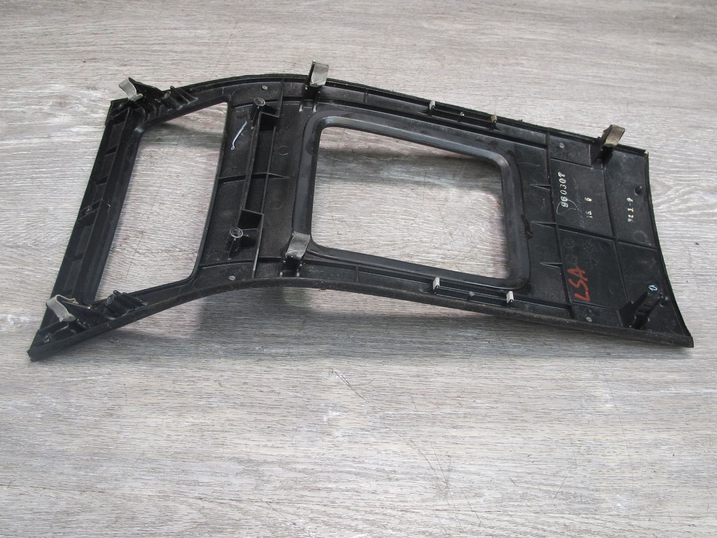 95-97 Lexus UCF20L LS400 Center Console Wood Trim Bezel Cover Panel OEM