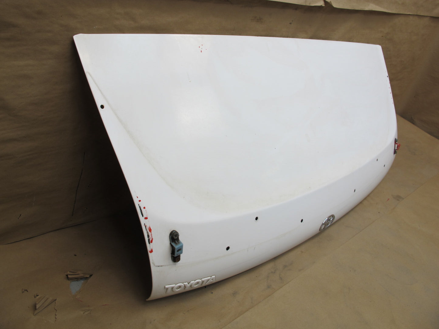 91-95 Toyota SW21L MR2 Rear Trunk Deck Lid Shell Cover Panel White OEM