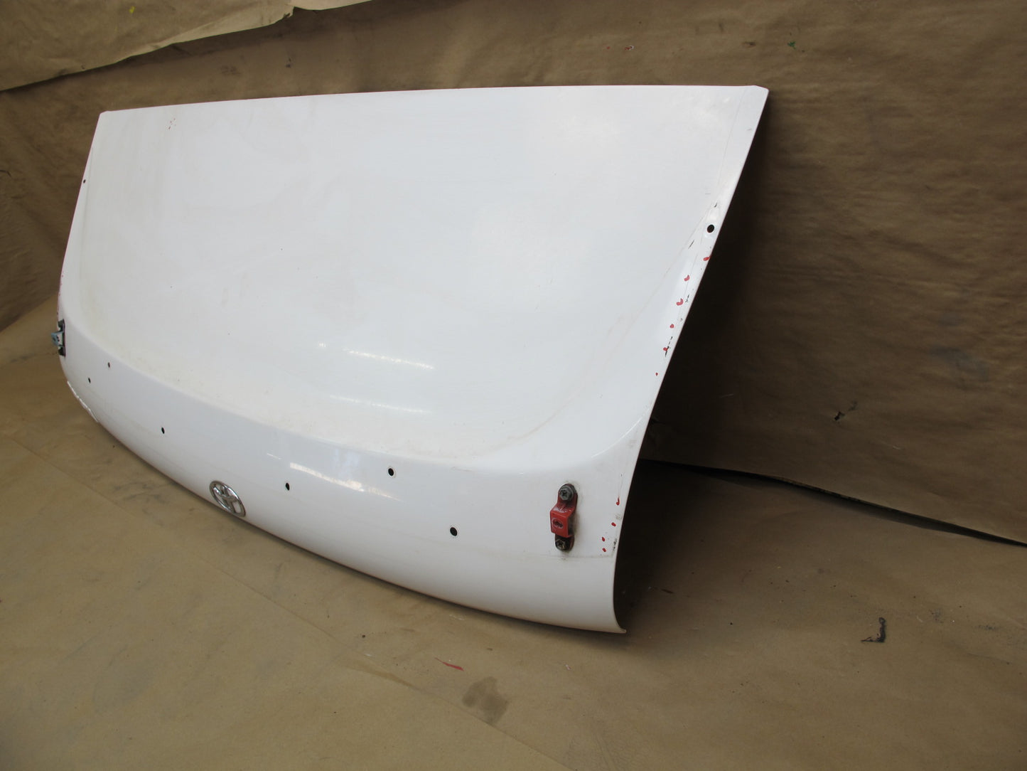 91-95 Toyota SW21L MR2 Rear Trunk Deck Lid Shell Cover Panel White OEM