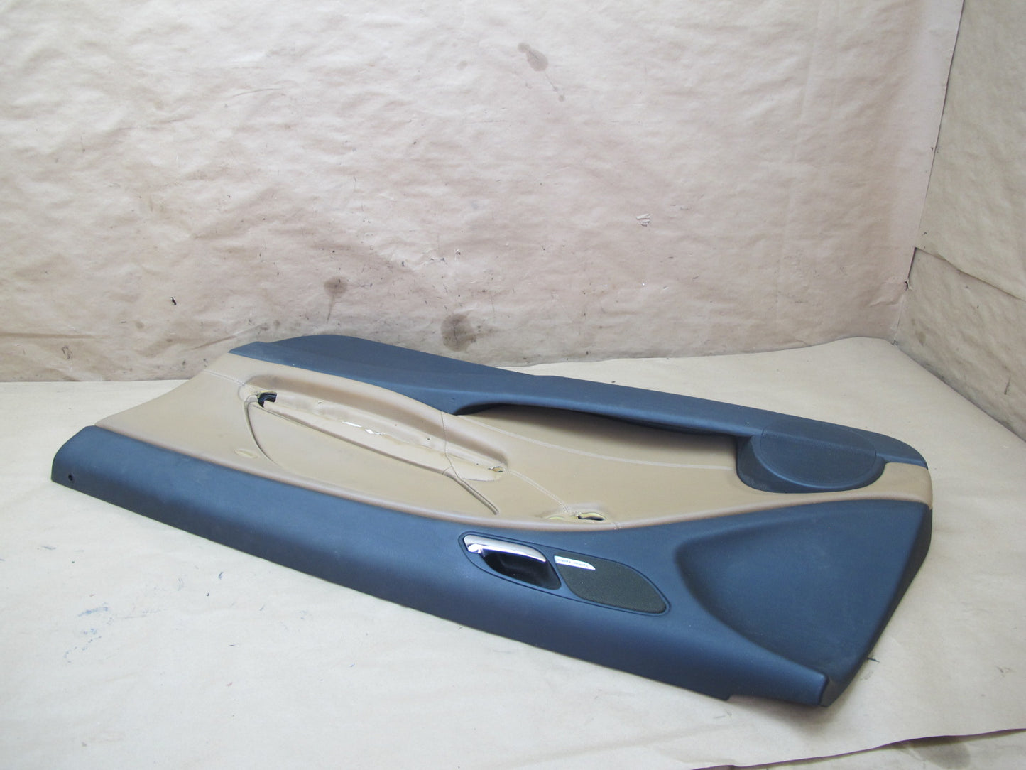 02-06 BMW E46 Coupe Convertible Set of 2 Left Right Door Trim Cover Panel OEM