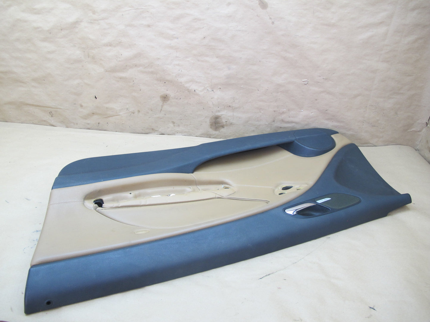 02-06 BMW E46 Coupe Convertible Set of 2 Left Right Door Trim Cover Panel OEM