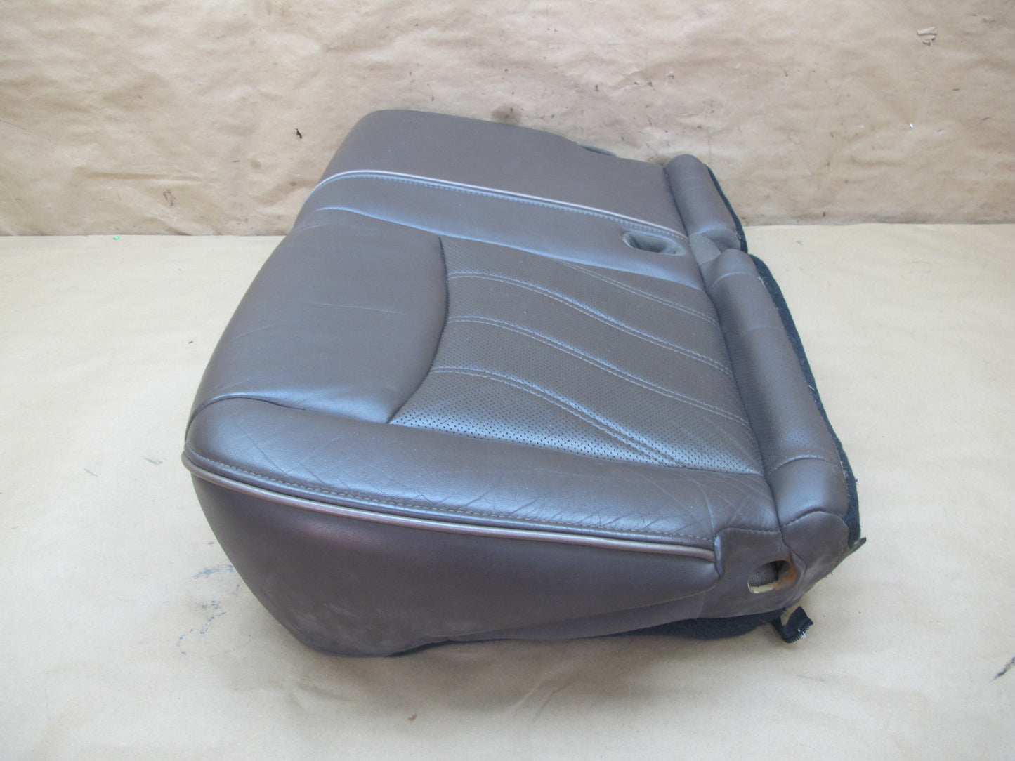 2014-2015 Infiniti QX60 Rear Left 2ND ROW Seat Lower Leather Cushion