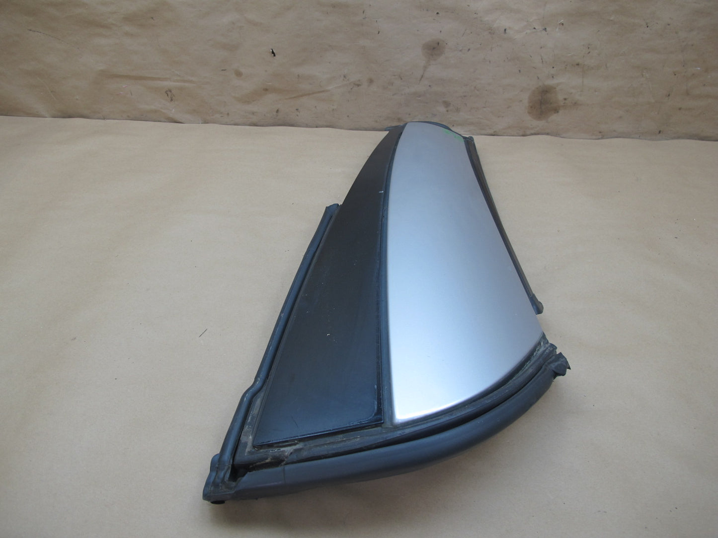 03-12 Mercedes R230 Convertible Rear Right C Pillar Hinge Trim Cover OEM