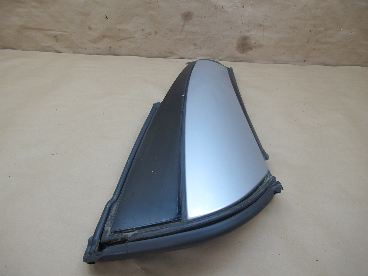03-12 Mercedes R230 Convertible Rear Right C Pillar Hinge Trim Cover OEM