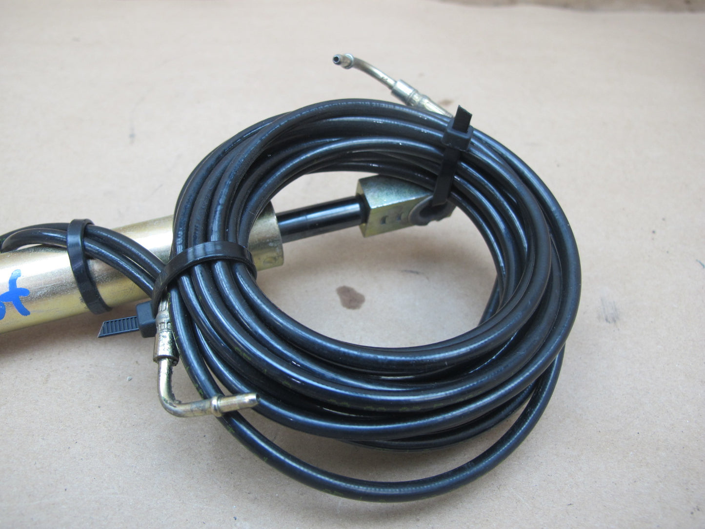 03-12 Mercedes R230 Sl-class Convertible TOP Roof Right Cylinder w Cable OEM