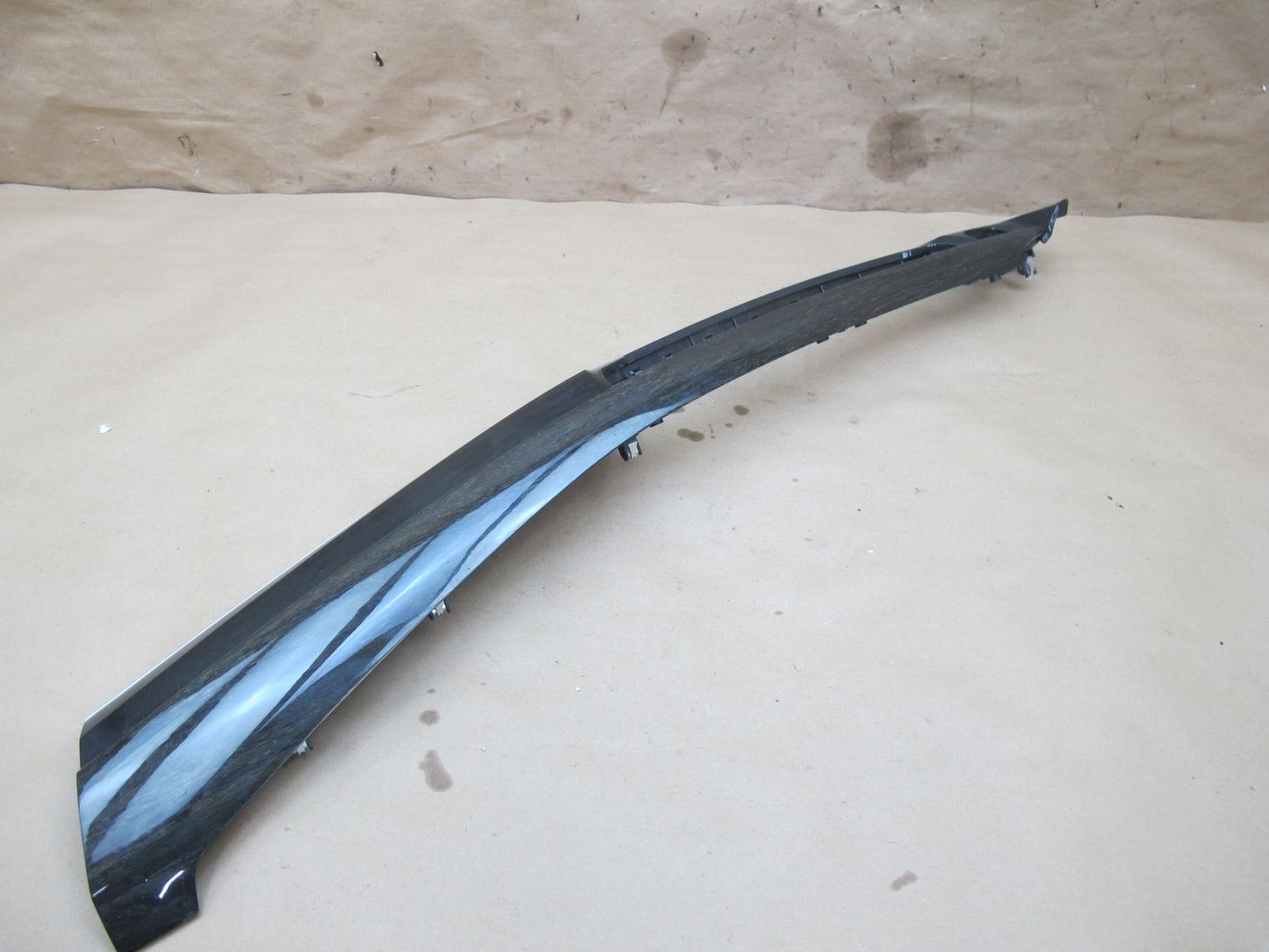 14-18 BMW F15 F16 X5 X6 Front Left & Right Dash Door Woodgrain Trim Set OEM