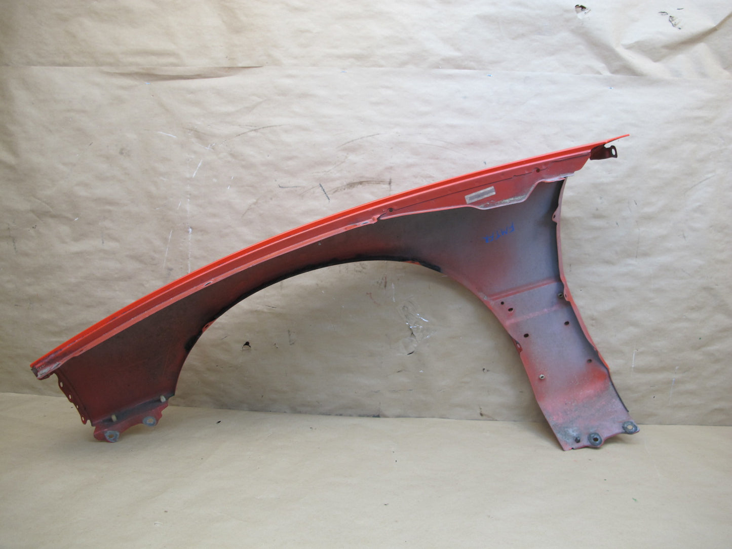 91-96 Dodge Stealth 3000GT Front Right Fender Shell Panel Cover RED OEM