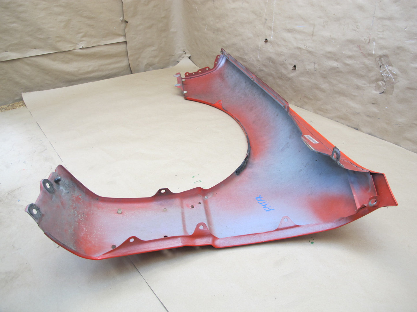 91-96 Dodge Stealth 3000GT Front Right Fender Shell Panel Cover RED OEM