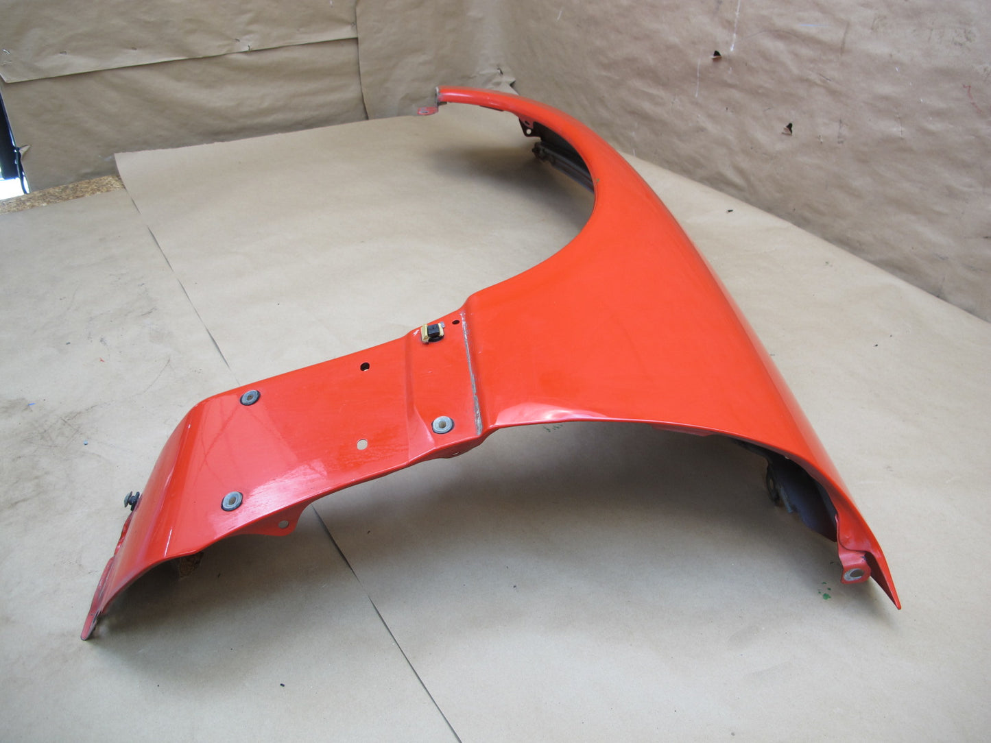 91-96 Dodge Stealth 3000GT Front Left Fender Shell Panel Cover RED OEM