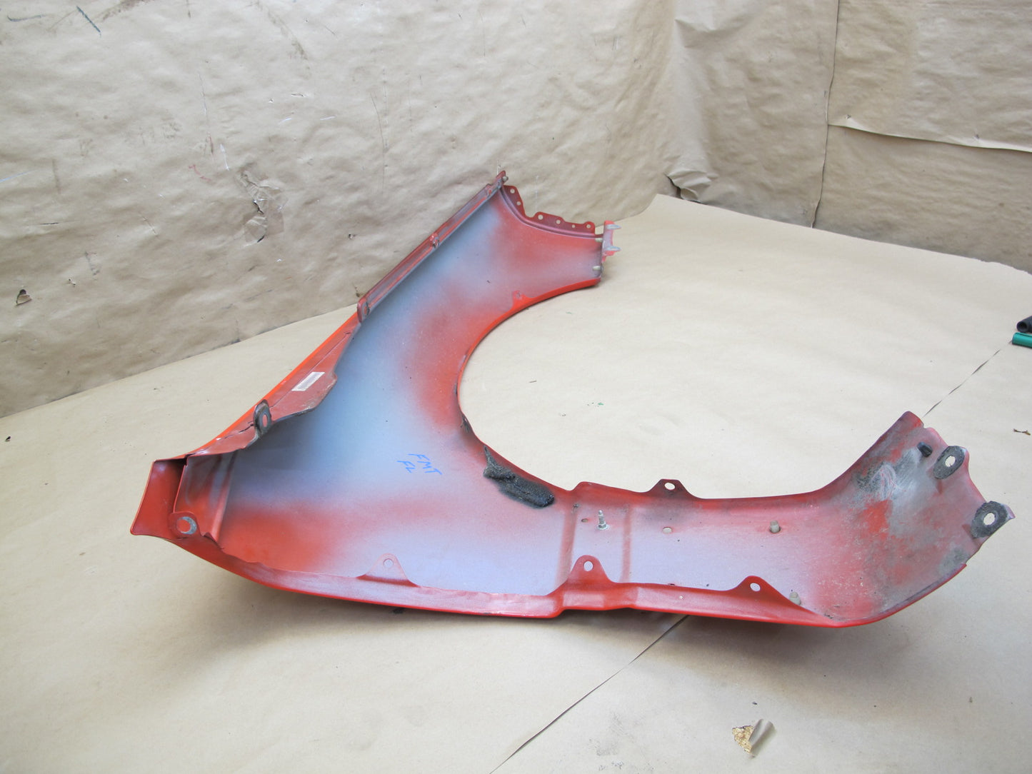 91-96 Dodge Stealth 3000GT Front Left Fender Shell Panel Cover RED OEM