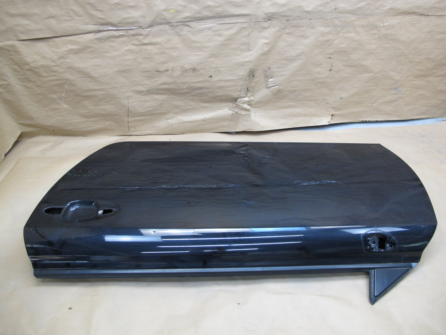 10-15 Lexus IS250 IS350 Convertible Left Driver Door Shell Panel Black OEM