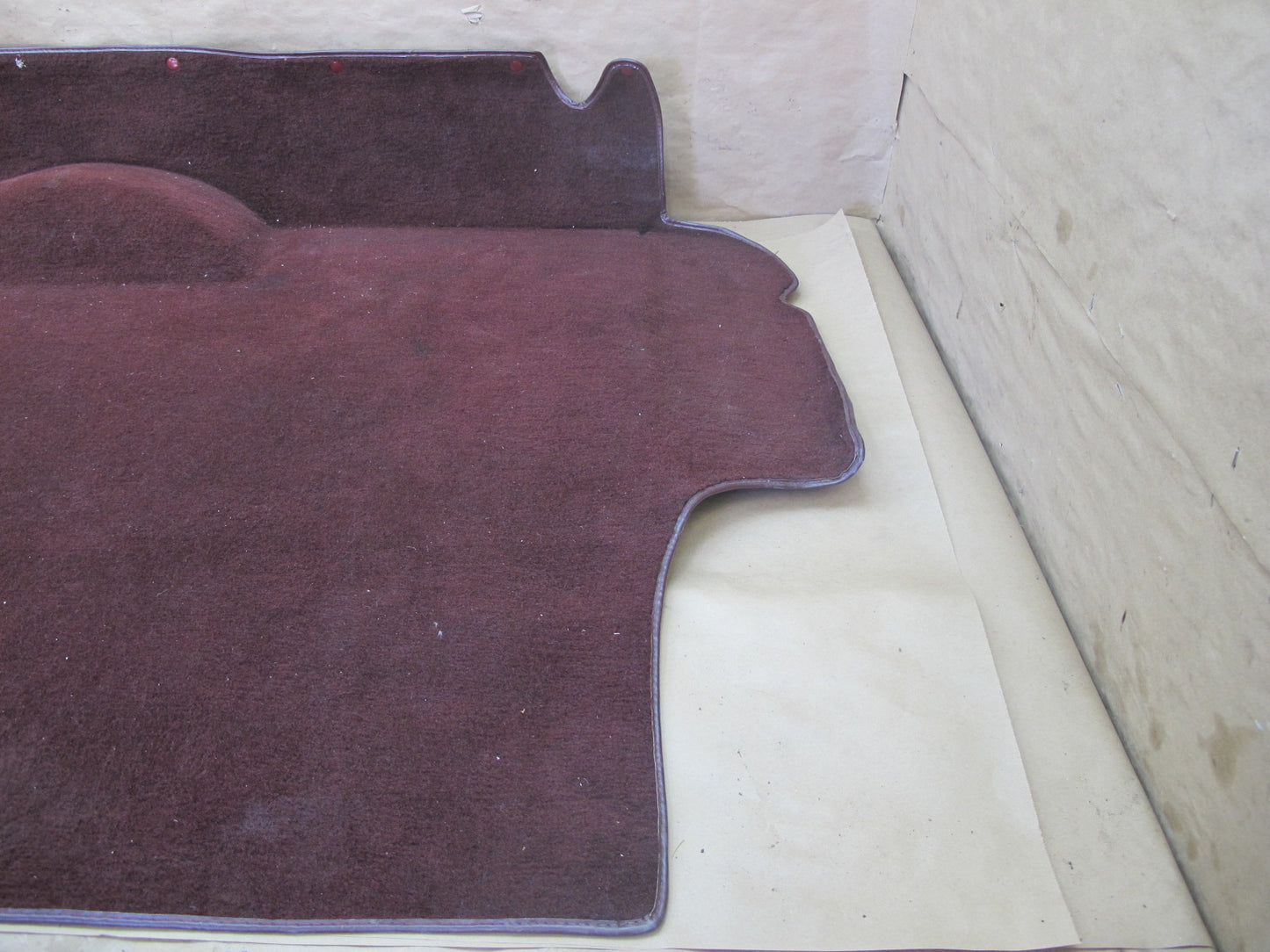 87-89 Porsche 944 Rear Trunk Cargo Luggage Floor MAT Carpet Liner Cover OEM