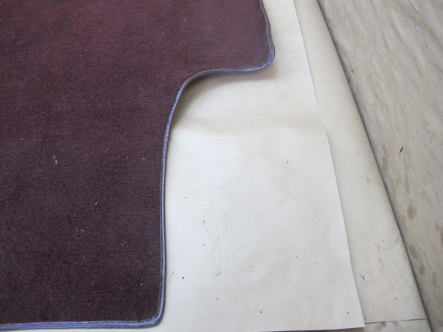 87-89 Porsche 944 Rear Trunk Cargo Luggage Floor MAT Carpet Liner Cover OEM