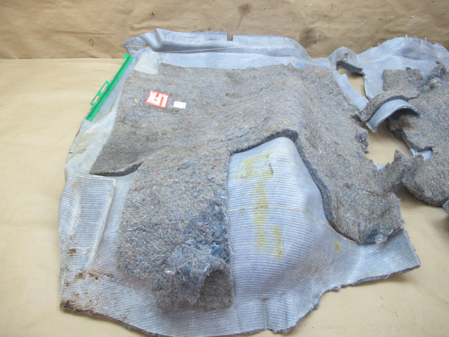 84-85 Toyota Supra MA67 Front Floor Carpet Liner Cover OEM