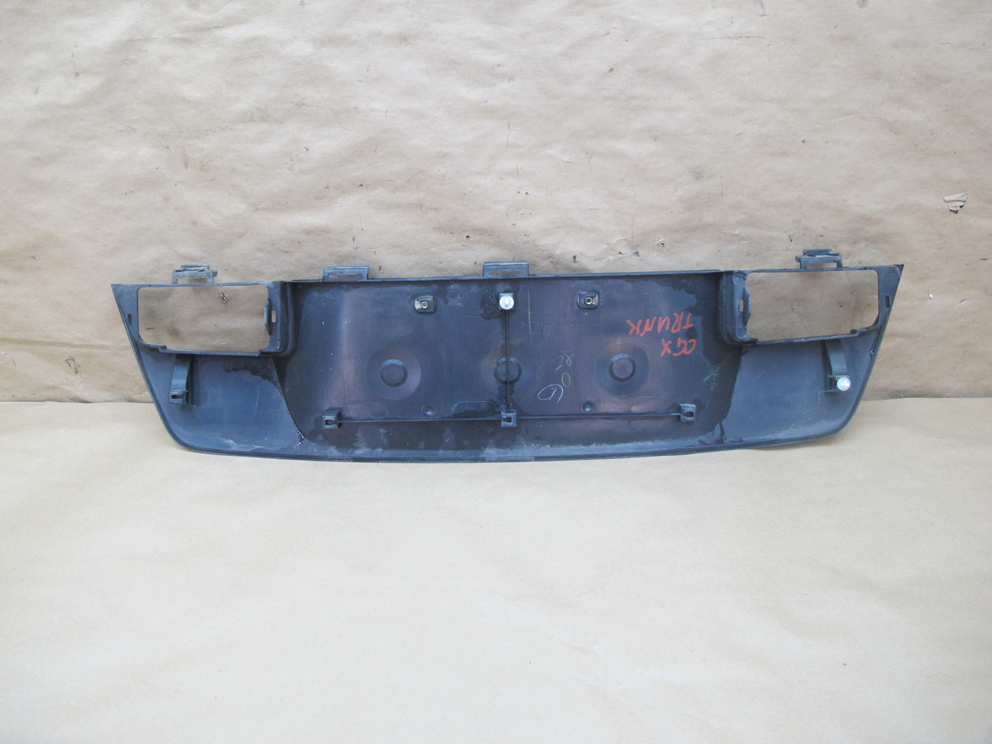 2003-2009 Lexus UZJ120L GX470 Rear Trunk Lid License Plate Trim Panel Molding