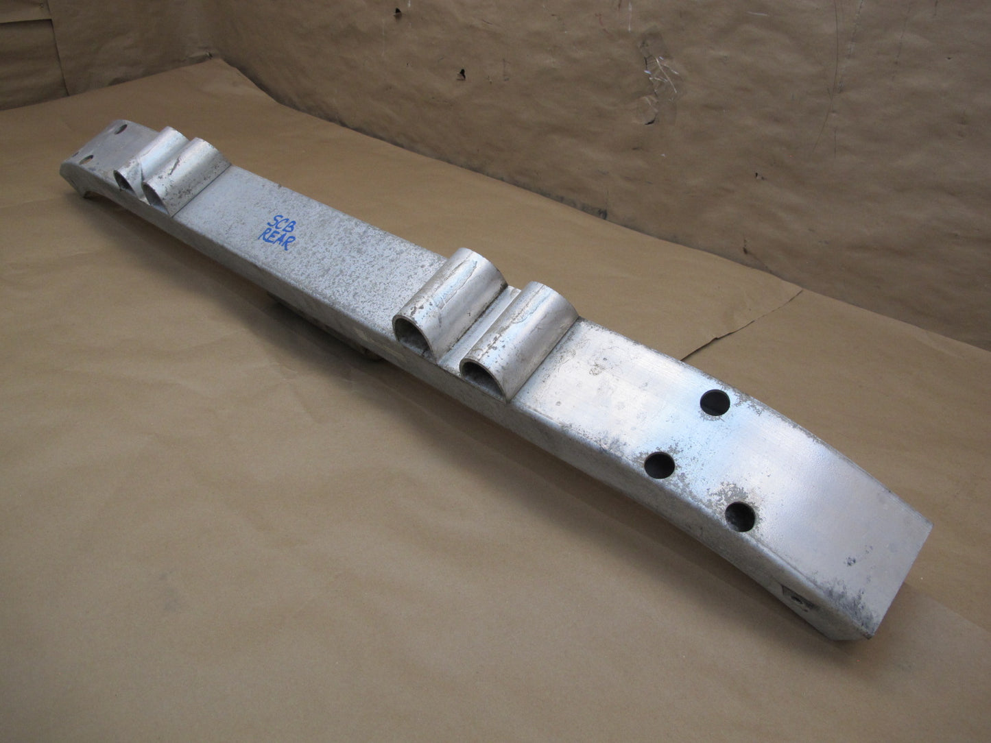 92-96 Lexus UZZ30L SC300 SC400 Rear Bumper Impact Reinforcement Bar w Foam OEM