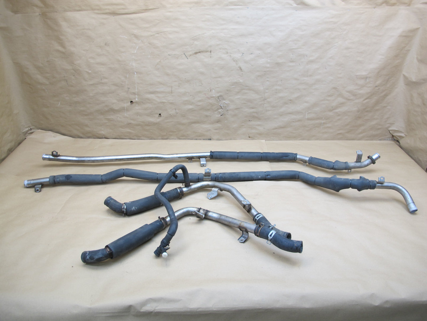 00-05 Toyota MR2 Spyder Set of 4 Engine Coolant Radiator Hose Pipe Line OEM