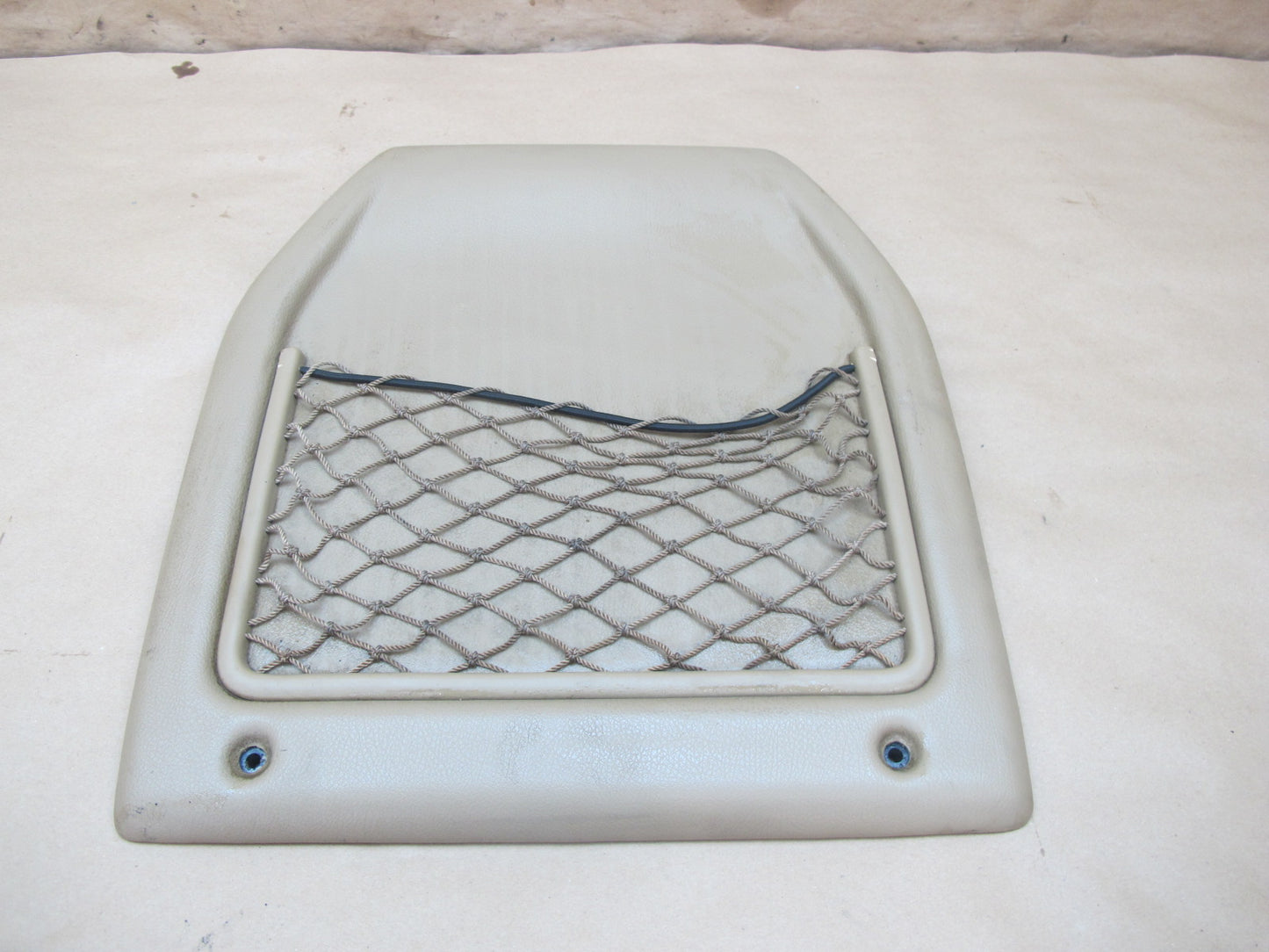 86-88 Toyota Supra MK3 Front Left Seat Backrest Back Trim Cover Panel OEM