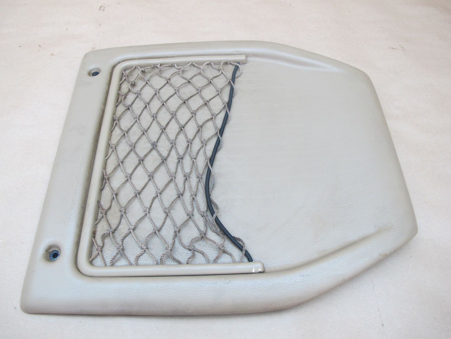 86-88 Toyota Supra MK3 Front Left Seat Backrest Back Trim Cover Panel OEM