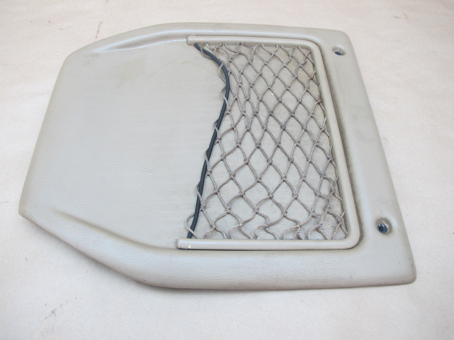 86-88 Toyota Supra MK3 Front Left Seat Backrest Back Trim Cover Panel OEM