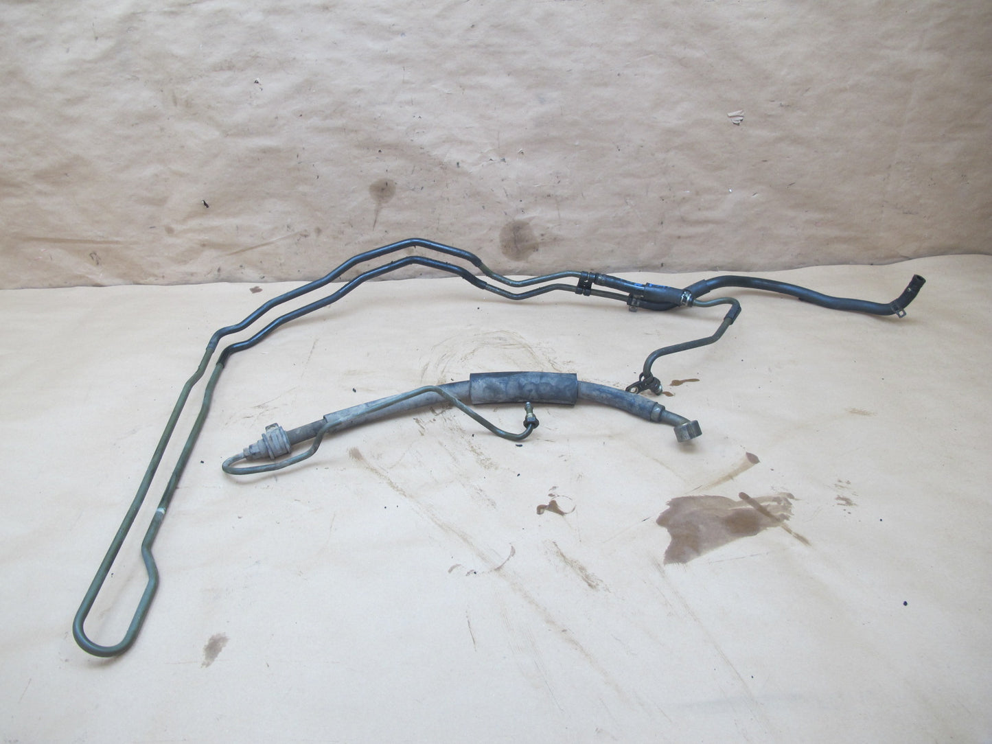 91-93 Dodge Stealth 3000GT FWD Power Steering Oil Cooler Pipe Line Set OEM