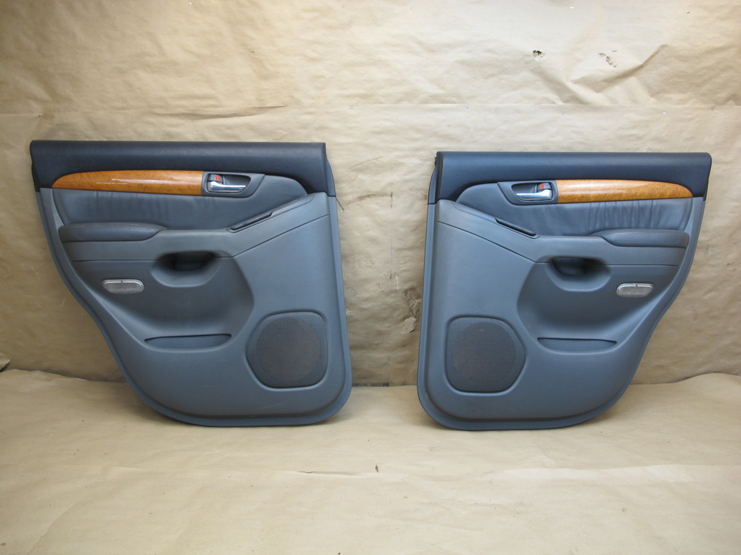 2003-2007 Lexus UZJ120L GX470 Rear Left & Right Door Trim Panel Set of 2