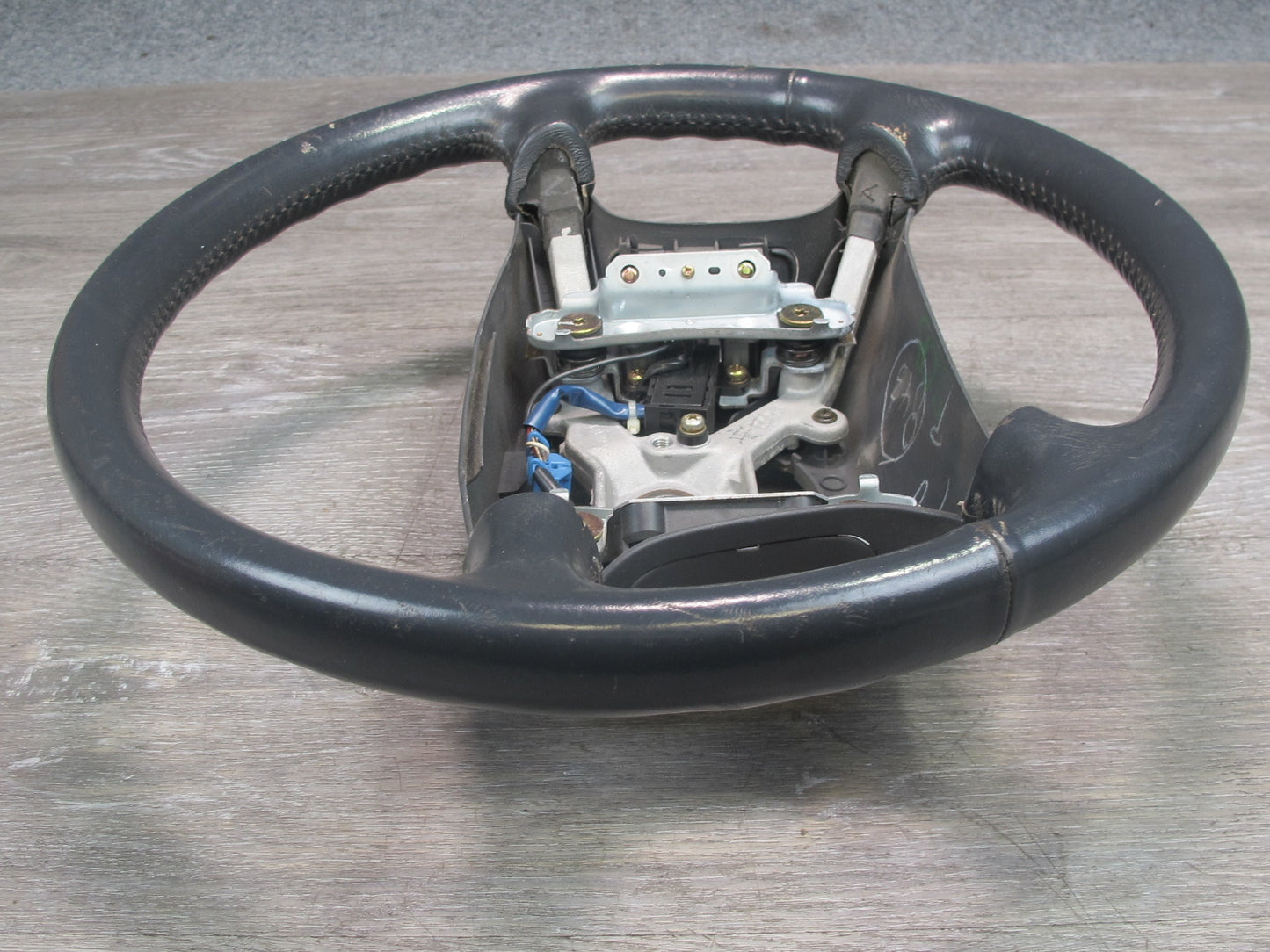 92-97 Lexus UZZ30L SC300 SC400 Leather Steering w Cruise Switch OEM