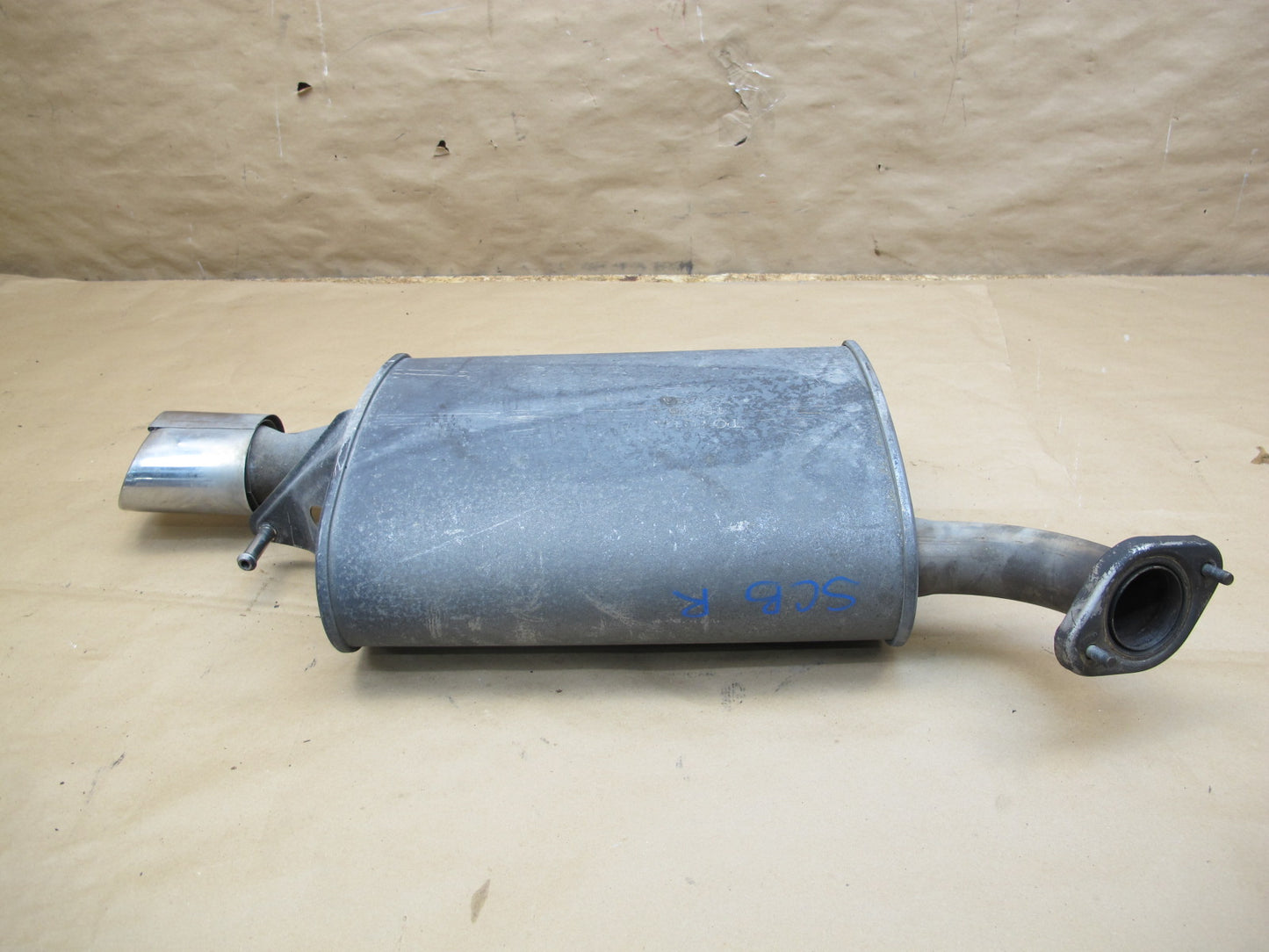 92-98 Lexus UZZ30L SC400 Rear Right Exhaust Muffler OEM