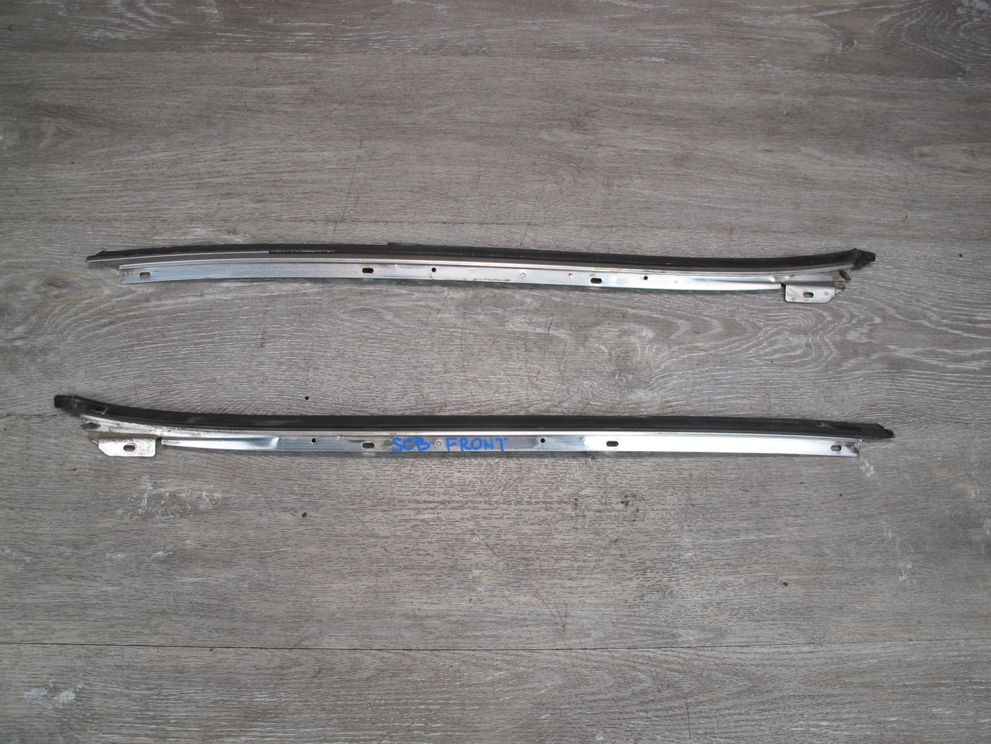 92-00 Lexus UZZ30L SC300 SC400 Set of 2 Front Windshield A Pillar Trim Strip