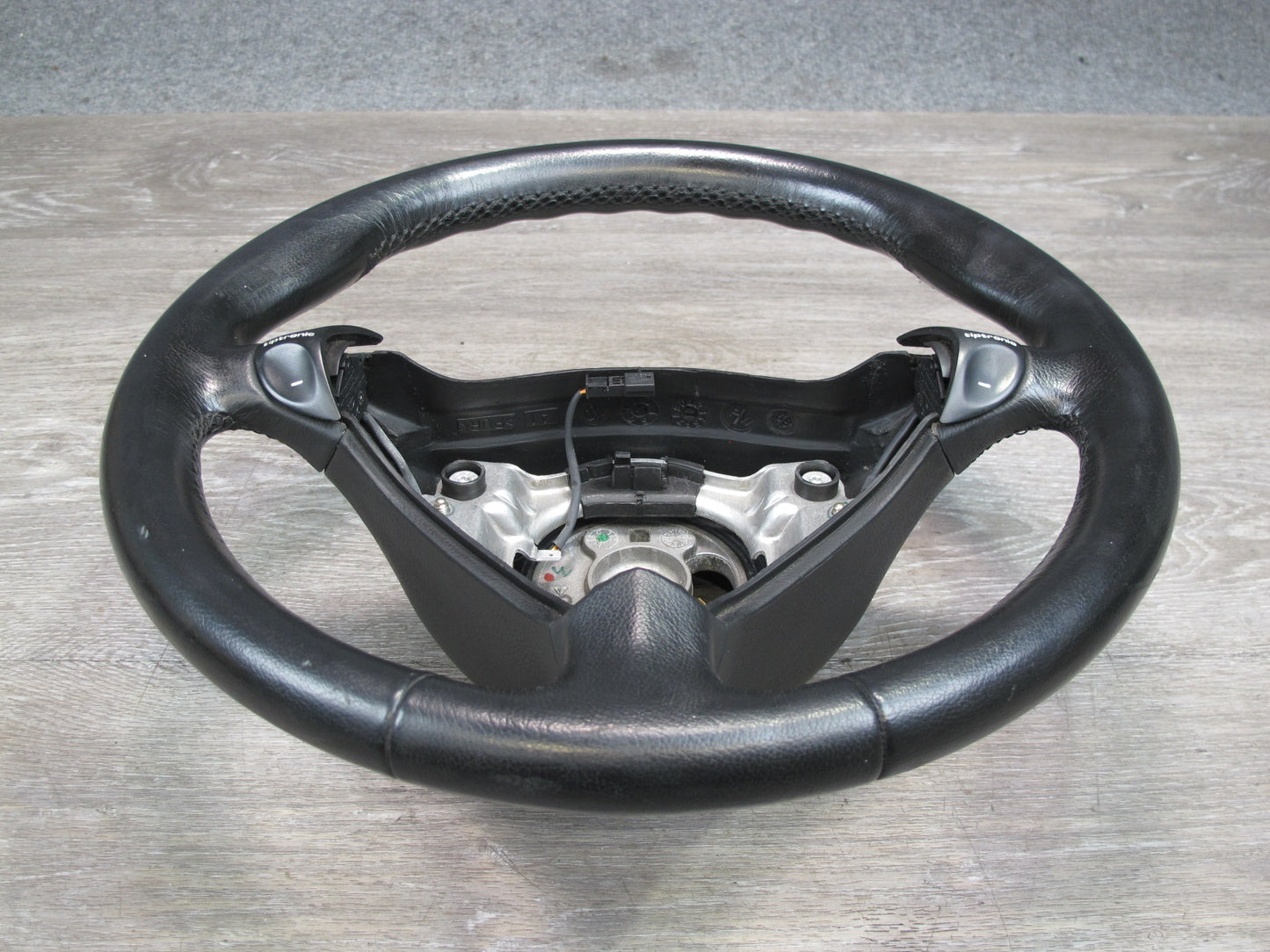 2000-2005 Porsche 911 Carrera 996 3 Spoke Multifunctional Steering Black