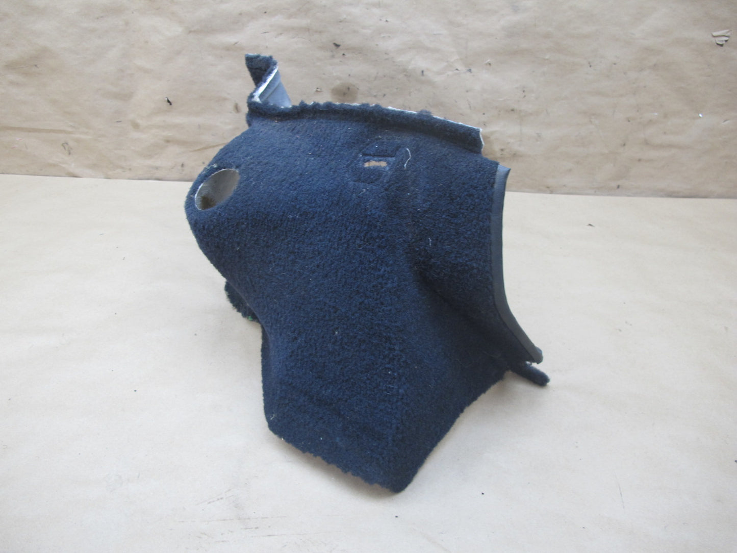 82-85 Toyota Supra MA67 Rear Left Trunk Carpet Liner Trim Cover Panel OEM