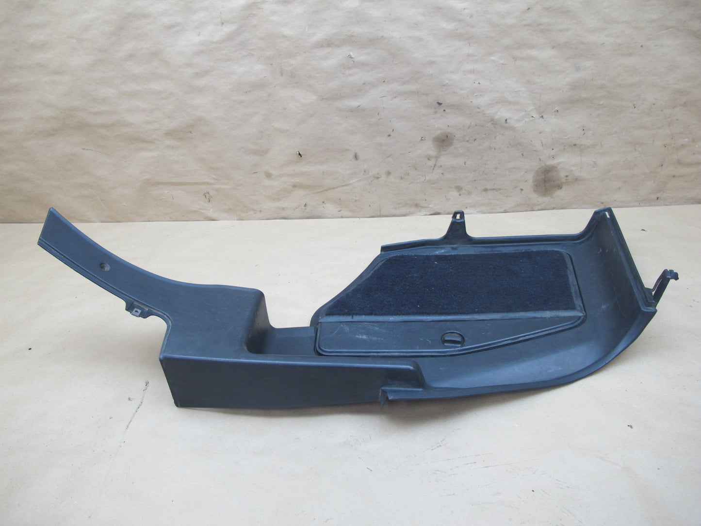 82-85 Toyota Supra MA67 Rear Left Trunk Trim Cover w Jack Access Panel OEM