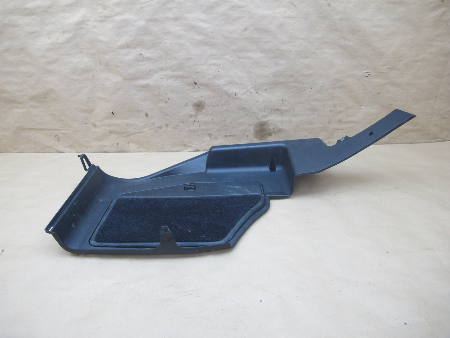 82-85 Toyota Supra MA67 Rear Left Trunk Trim Cover w Jack Access Panel OEM