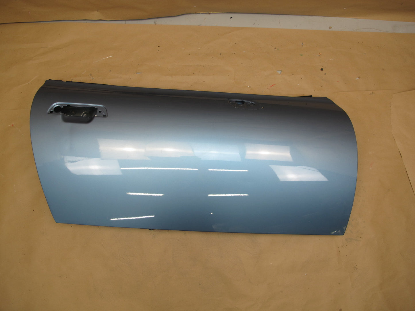 98-02 BMW E36/7 Z3 Right Passenger Door Shell Panel Atlanta Blue OEM