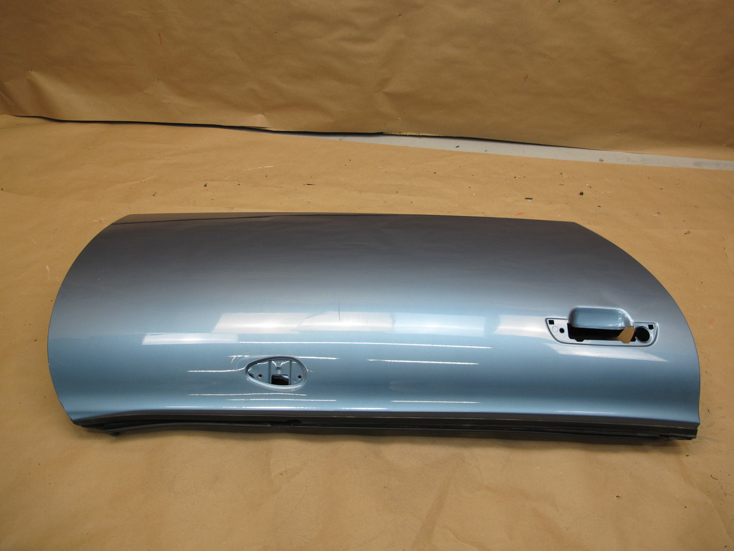 98-02 BMW E36/7 Z3 Right Passenger Door Shell Panel Atlanta Blue OEM