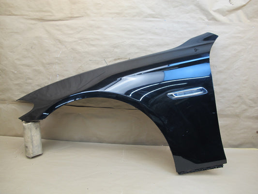 11-16 BMW F10 5-SERIES Front Left Fender Shell Panel Cover Black OEM