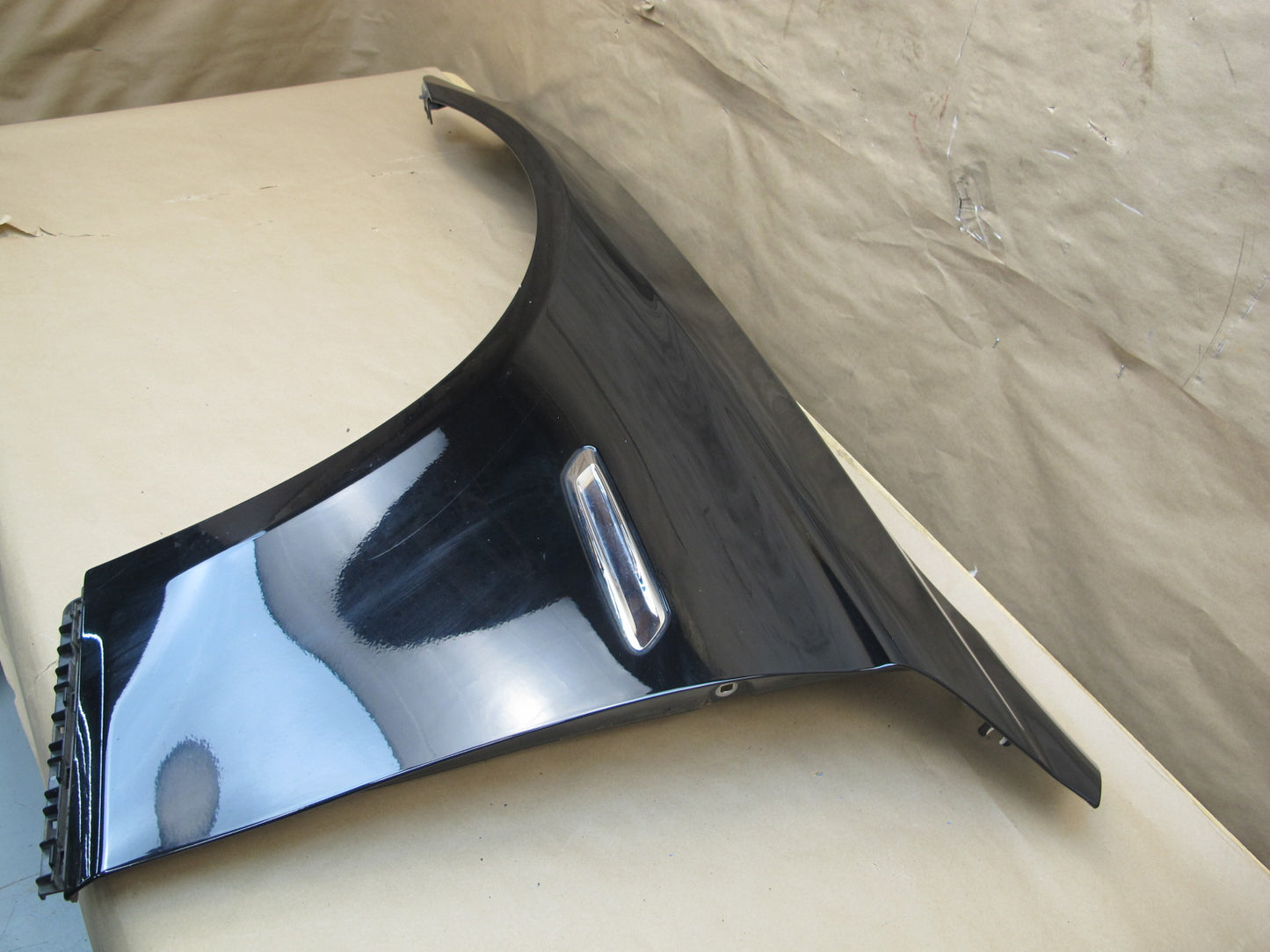 11-16 BMW F10 5-SERIES Front Left Fender Shell Panel Cover Black OEM