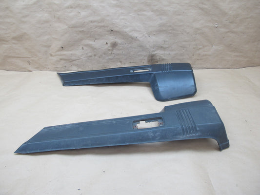 78-87 BMW E24 6-SERIES Set of 2 Left & Right Rear Bumper Cover Trim Panel OEM