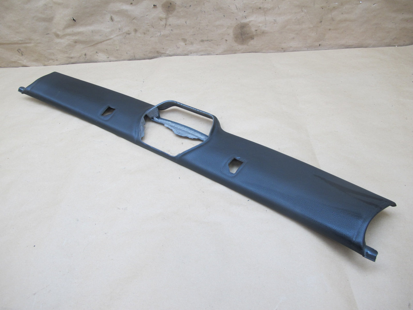 1999-2005 Porsche 911 996 Convertible Upper Roof Header Trim Cover Black