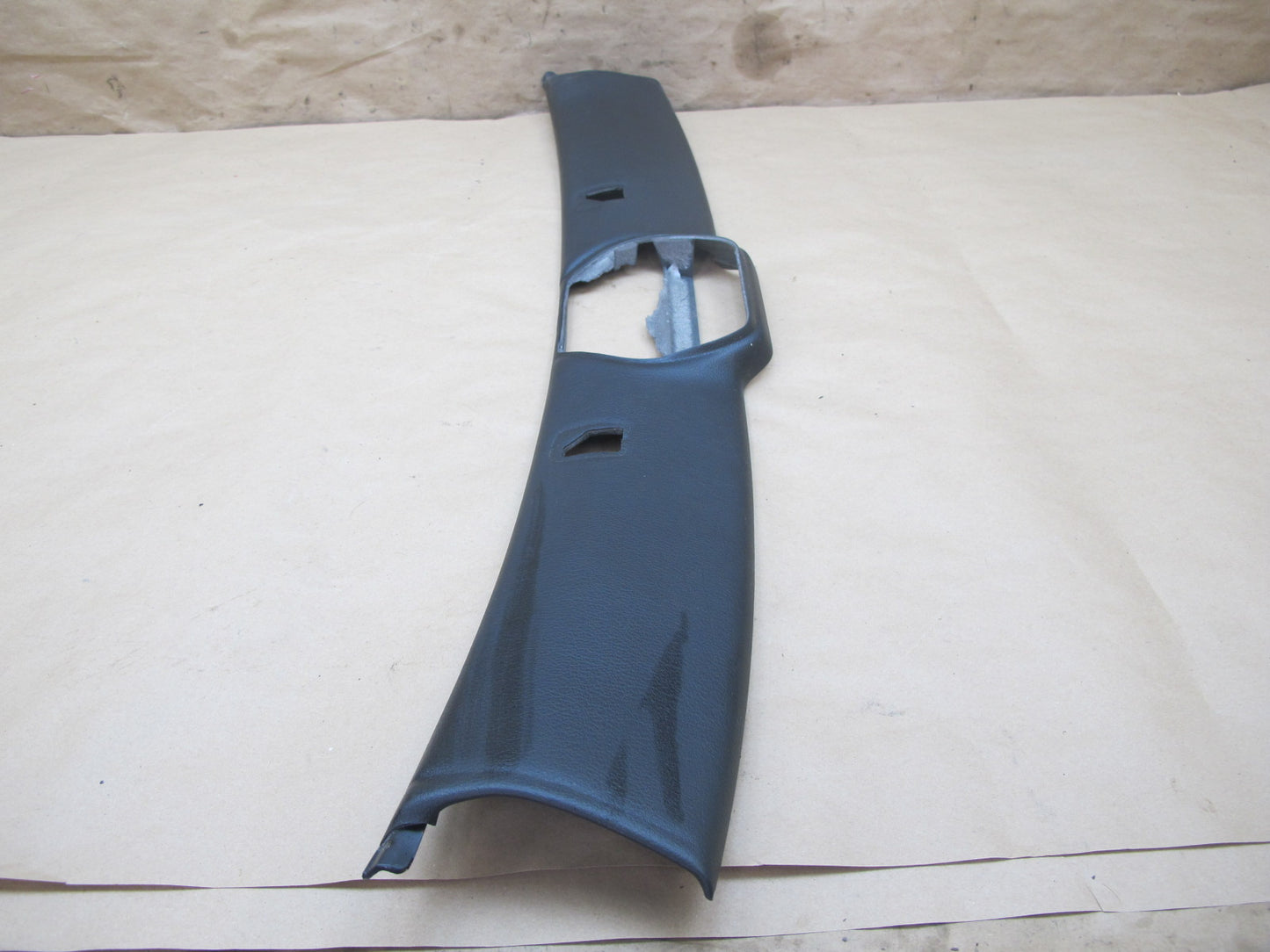 1999-2005 Porsche 911 996 Convertible Upper Roof Header Trim Cover Black