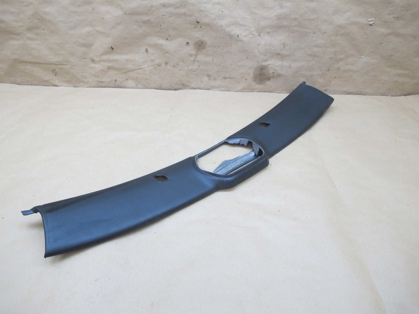 1999-2005 Porsche 911 996 Convertible Upper Roof Header Trim Cover Black