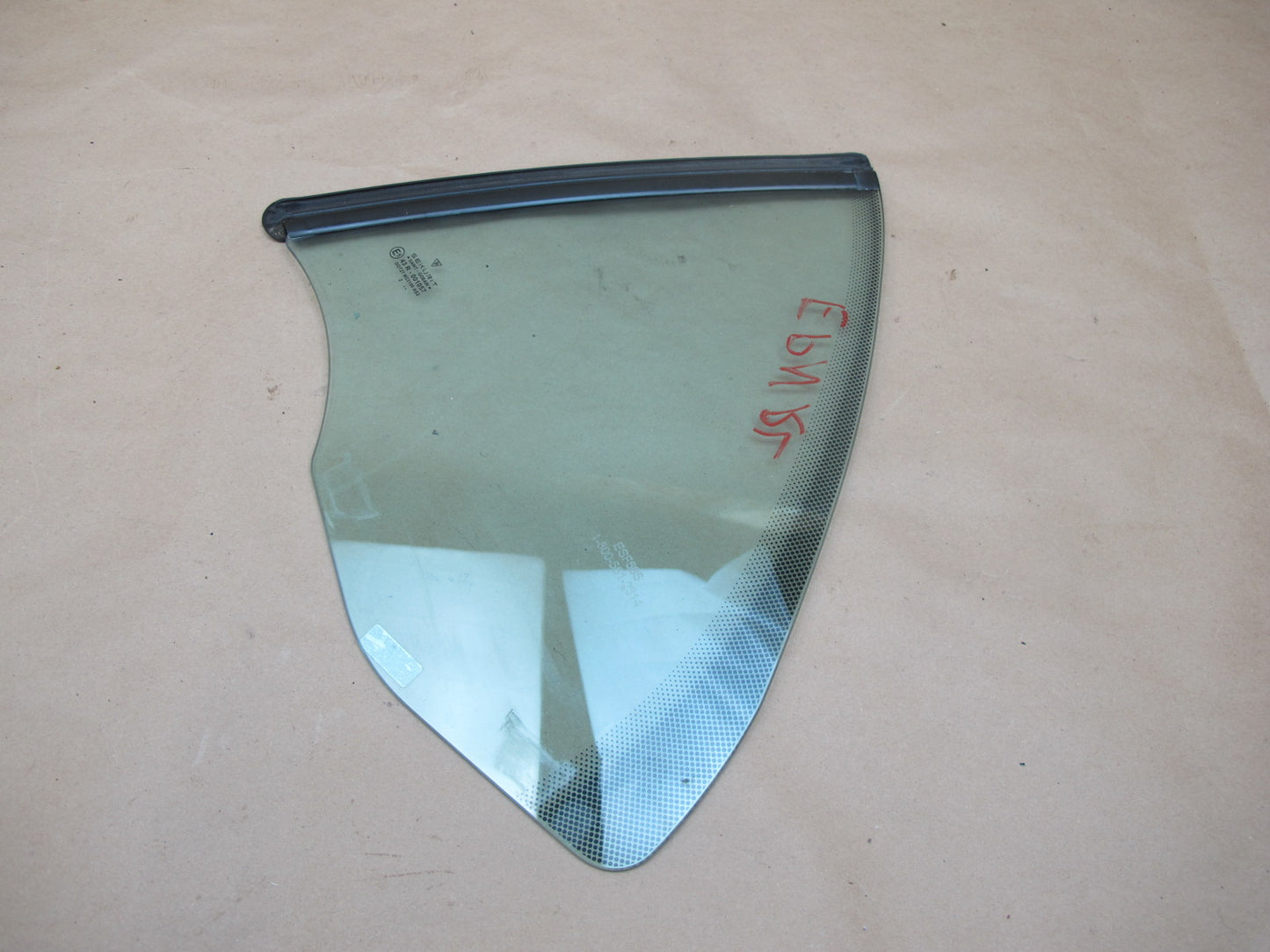 1999-2005 Porsche 911 996 Convertible Rear Left Driver Side Quarter Window Glass