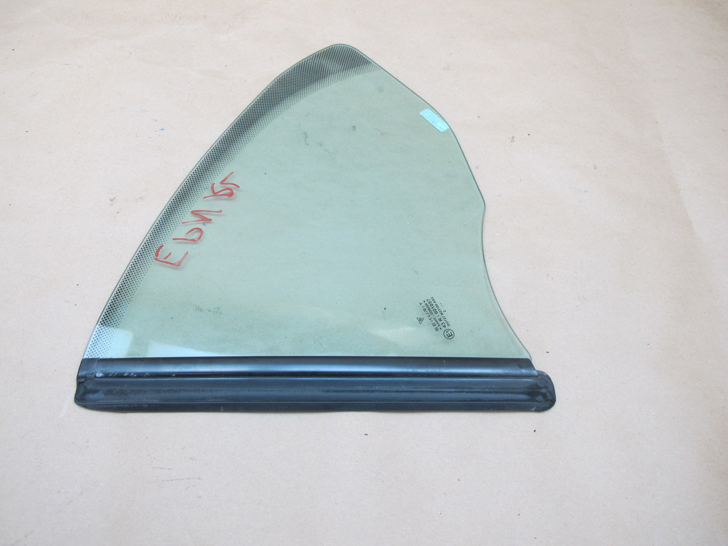 1999-2005 Porsche 911 996 Convertible Rear Left Driver Side Quarter Window Glass