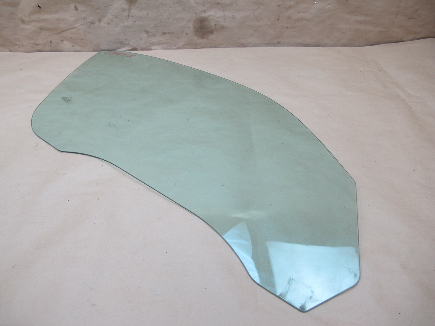 1999-2005 Porsche 911 996 Convertible Front Right Pass Side Door Window Glass