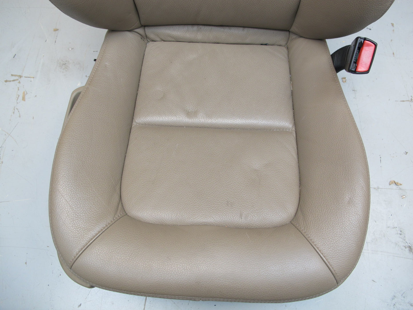 00-02 BMW E36/7 Z3 Set of 2 Left & Right Heated Leather Seat Sand Beige OEM