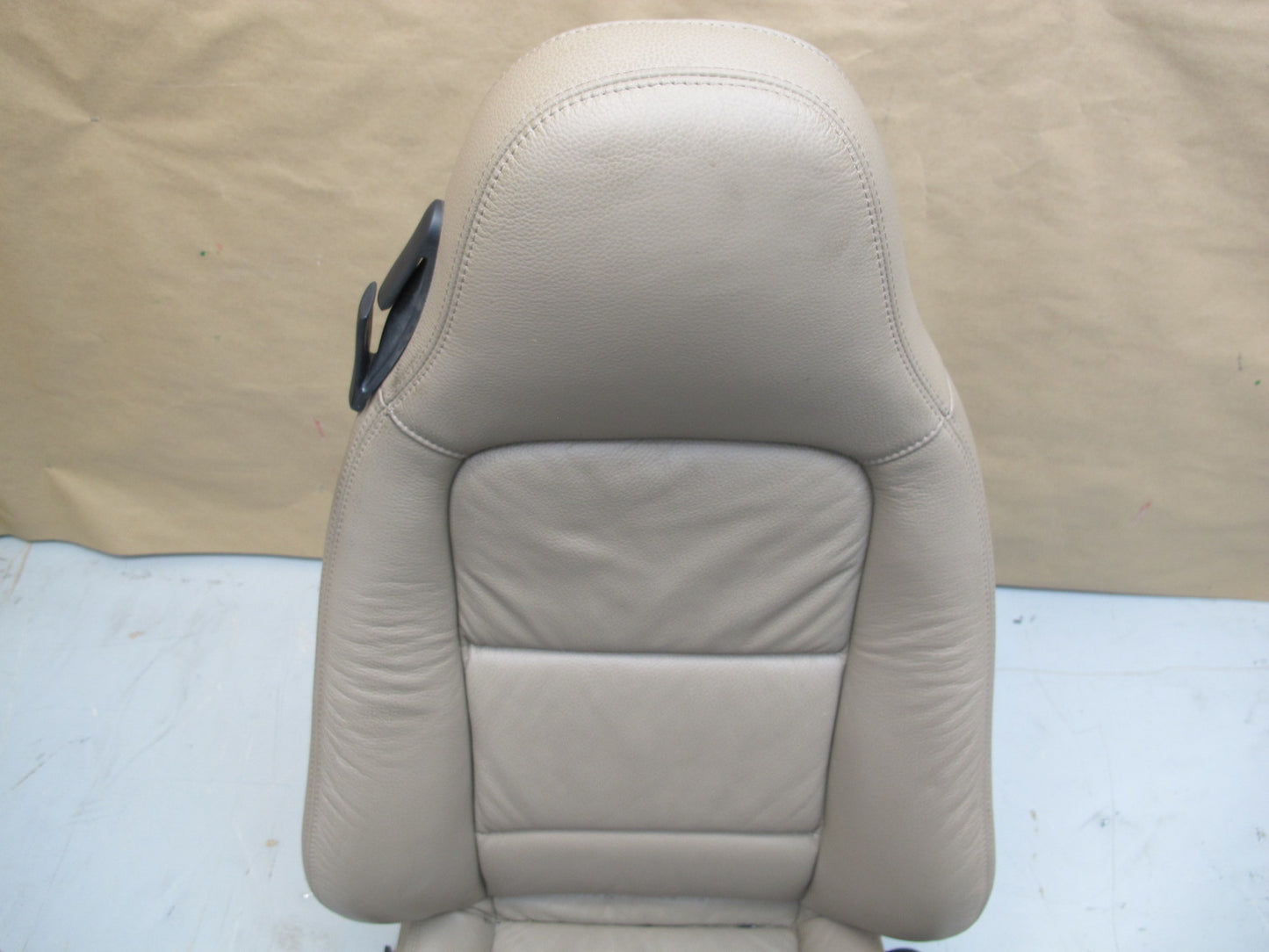 00-02 BMW E36/7 Z3 Set of 2 Left & Right Heated Leather Seat Sand Beige OEM