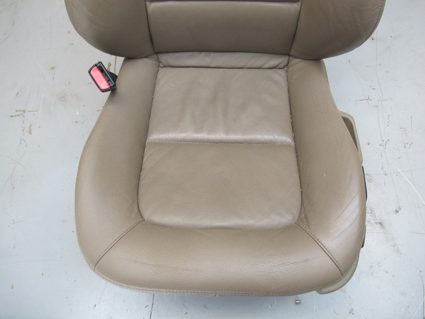 00-02 BMW E36/7 Z3 Set of 2 Left & Right Heated Leather Seat Sand Beige OEM